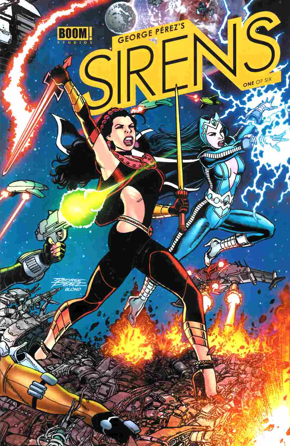 George Perez Sirens #1 Cover A [Comic] LARGE