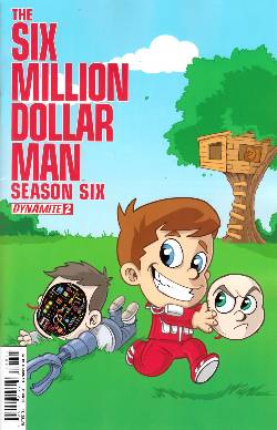 Six Million Dollar Man Season 6 #2 Haeser Cover [Comic] LARGE