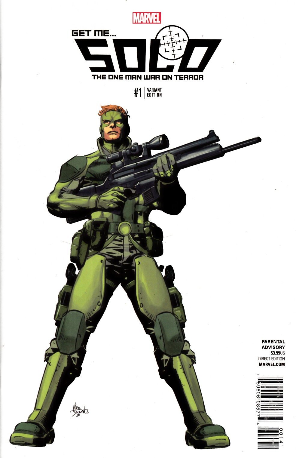 Solo #1 Deodato Teaser Variant Cover [Marvel Comic] LARGE