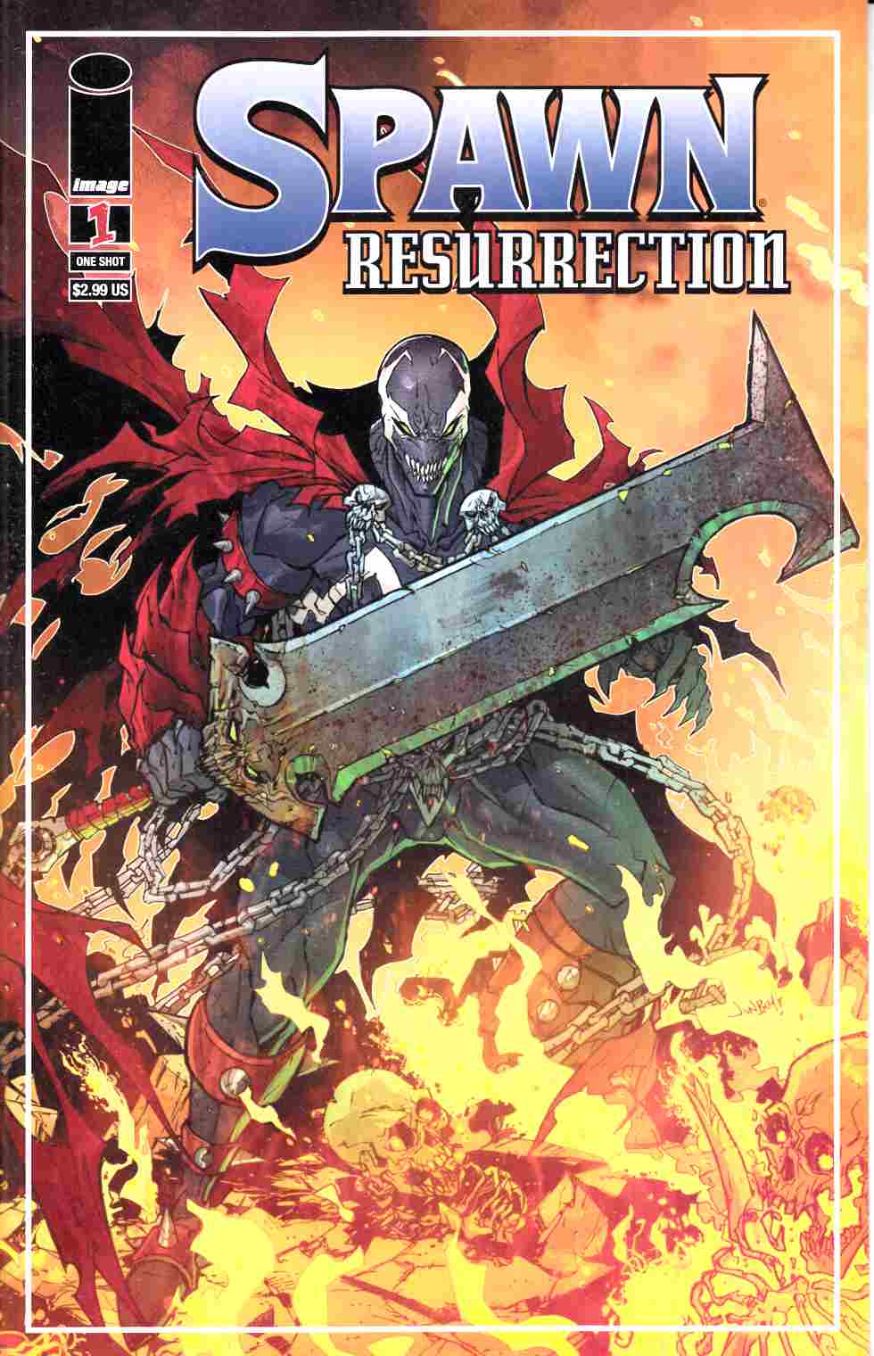 Spawn Resurrection #1 Cover A Jonboy Near Mint (9.4)  [Image Comic] THUMBNAIL