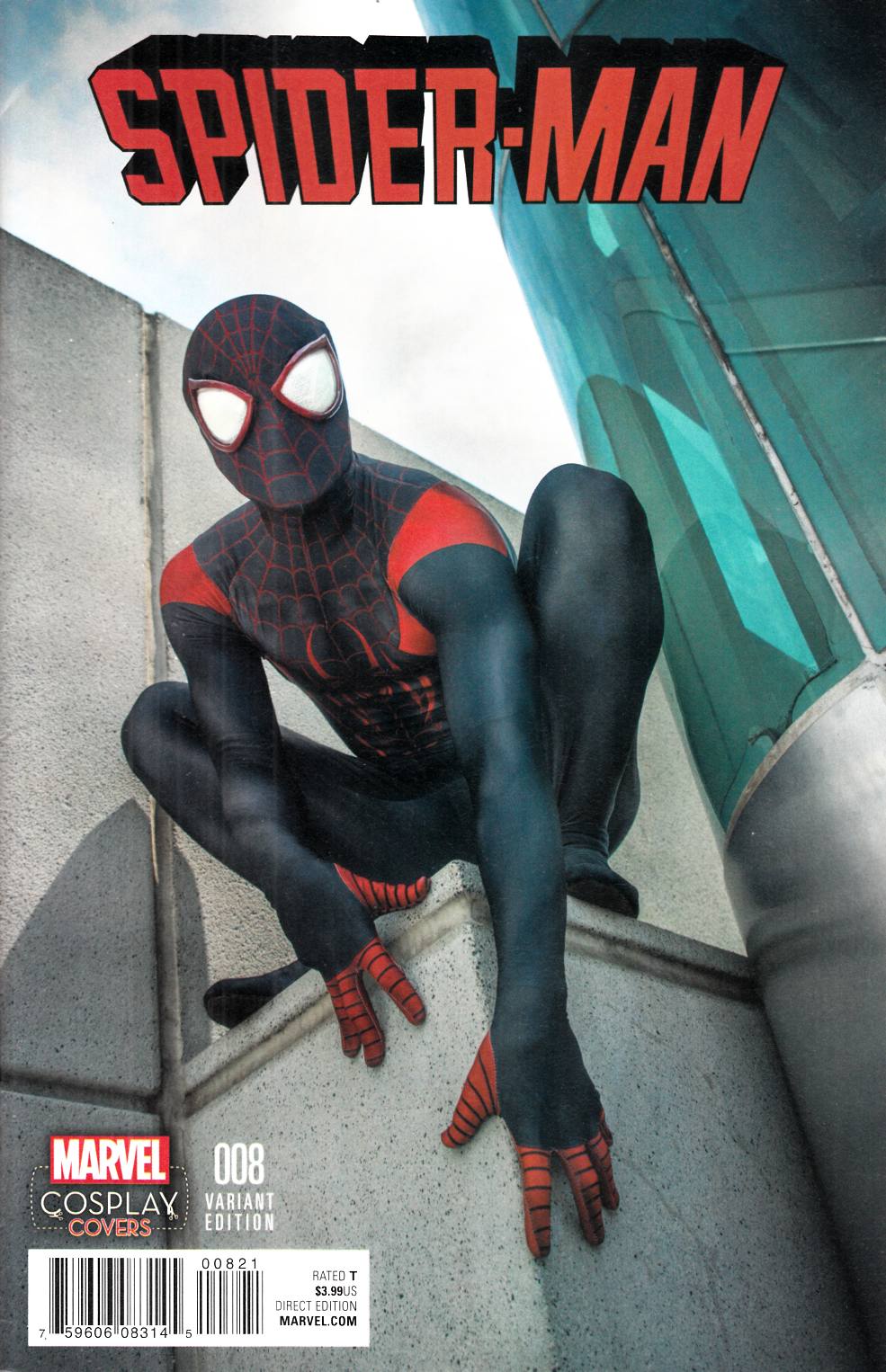 Spider-Man #8 Cosplay Variant Cover [Marvel Comic] THUMBNAIL