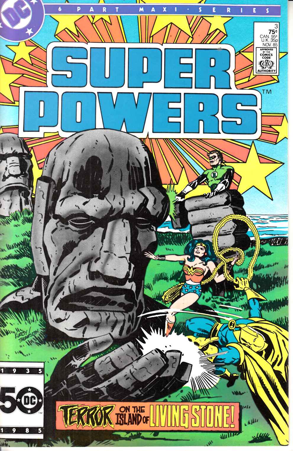 Super Powers #3 Very Fine Plus (8.5) [DC Comic] THUMBNAIL