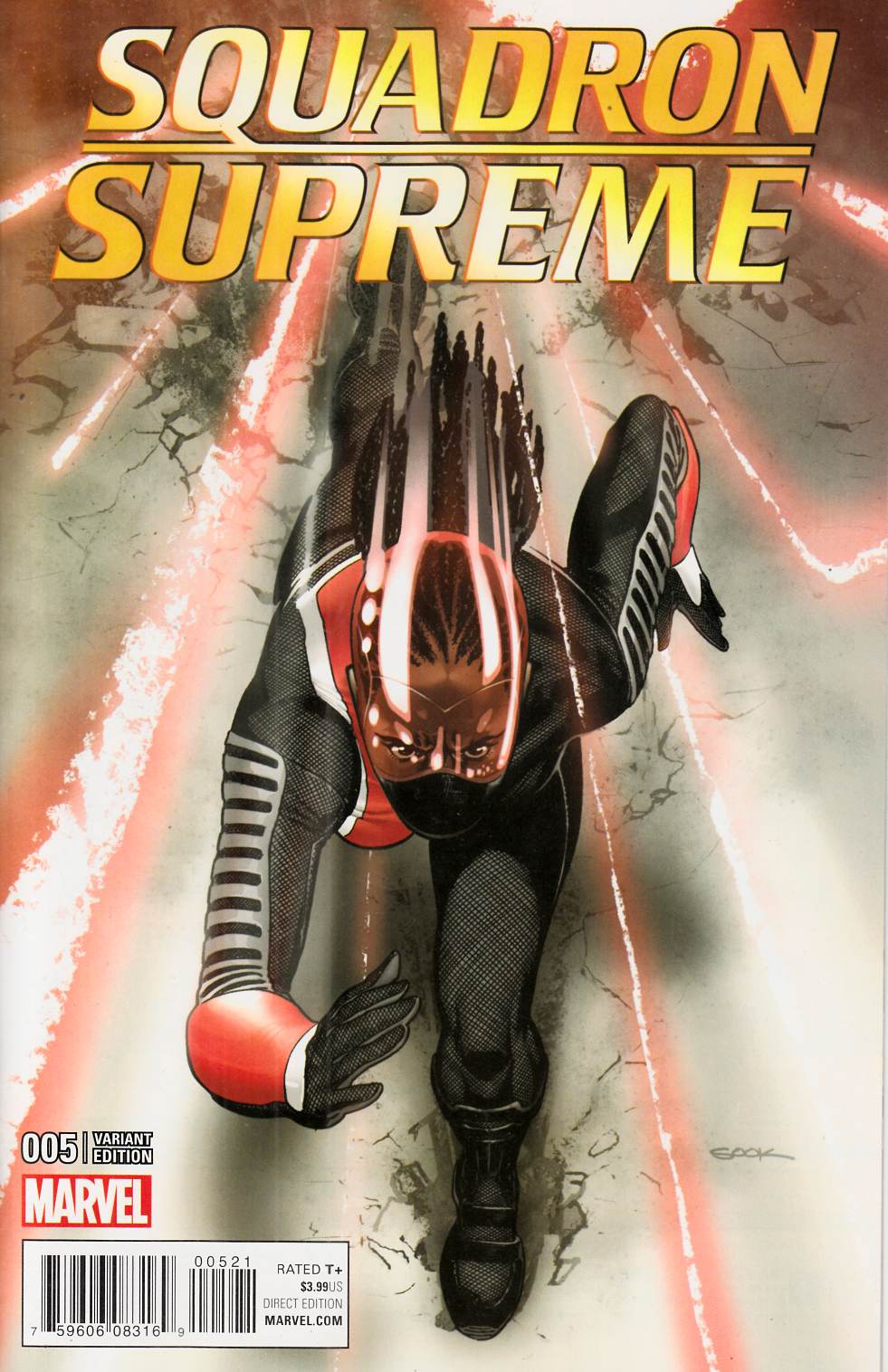 Squadron Supreme #5 Sook Variant Cover [Marvel Comic] LARGE