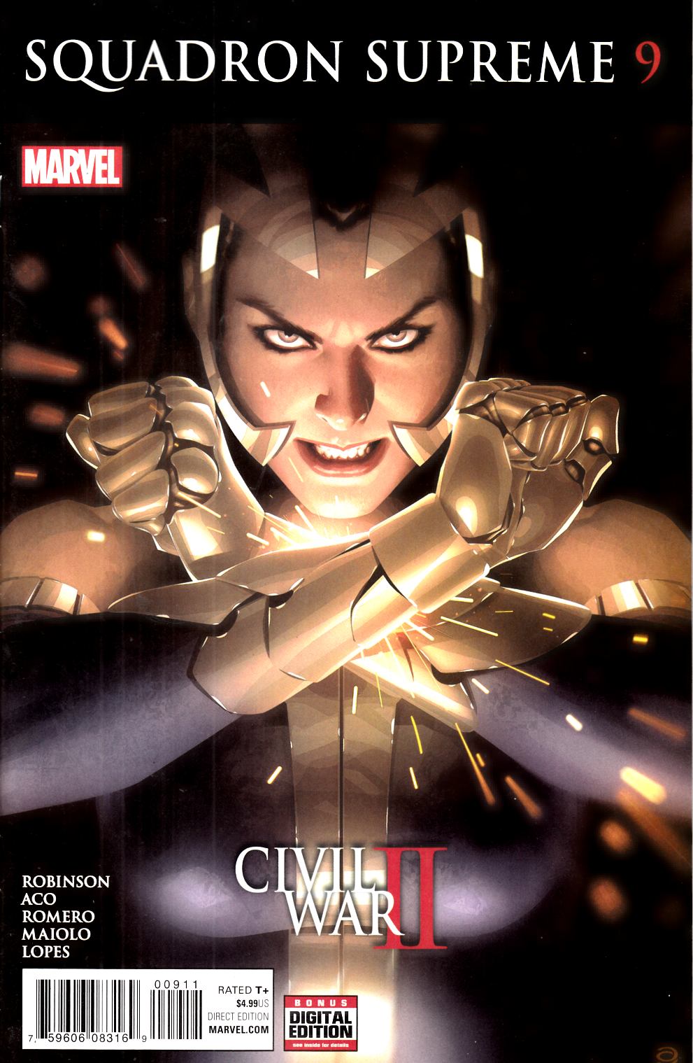 Squadron Supreme #9 [Marvel Comic] LARGE
