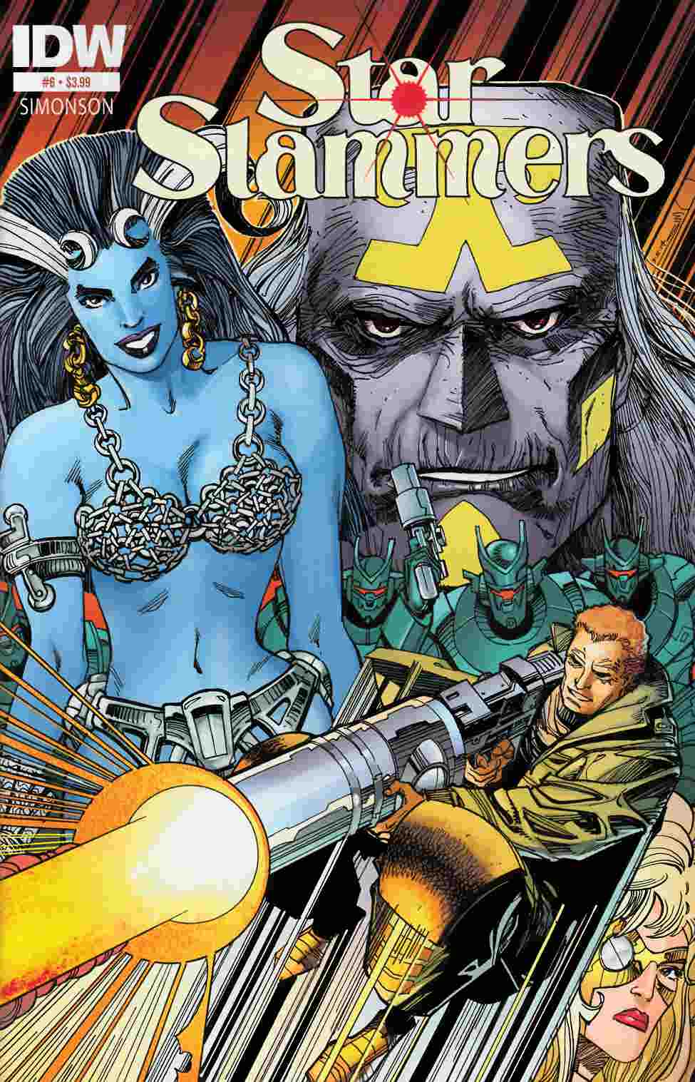 Star Slammers Remastered #6 [Comic] LARGE