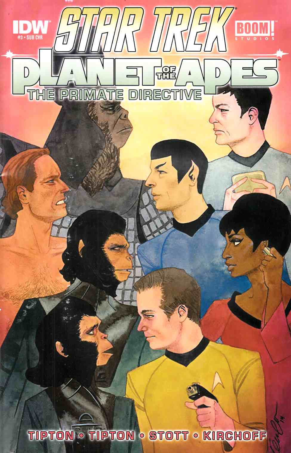 Star Trek Planet of the Apes #3 Subscription Cover [IDW Comic] THUMBNAIL
