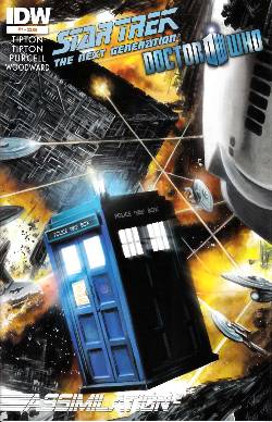 Star Trek TNG Doctor Who Assimilation #7 [IDW Comic] LARGE