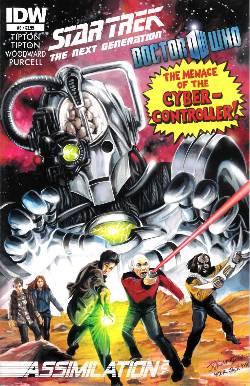 Star Trek TNG Doctor Who Assimilation #8 [Comic] LARGE