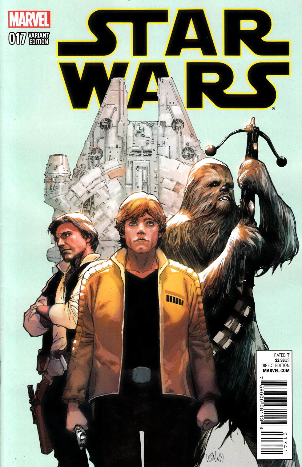 Star Wars #17 Yu Variant Cover [Marvel Comic] THUMBNAIL