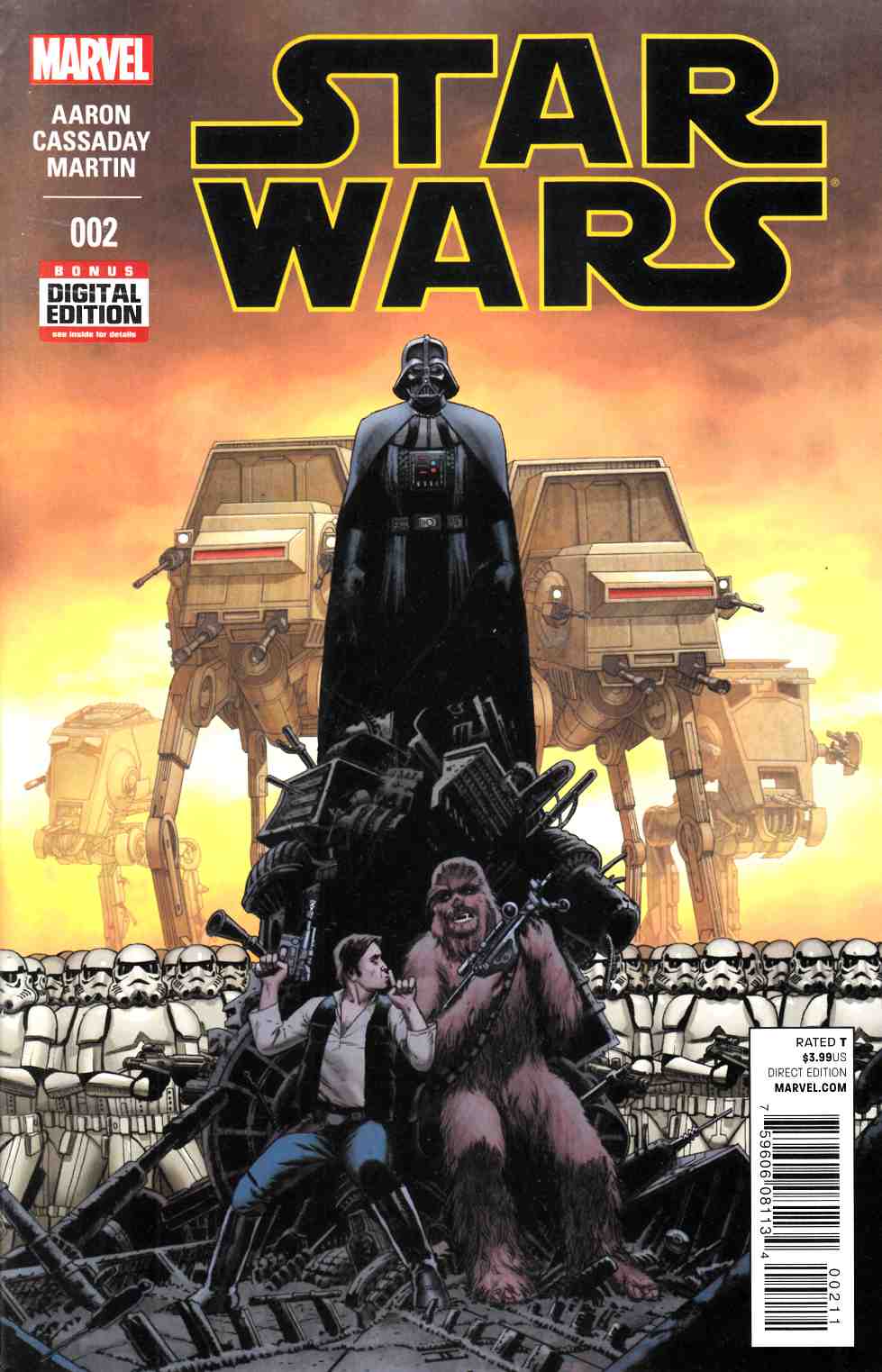 Star Wars #2 Near Mint (9.4) [Marvel Comic] LARGE