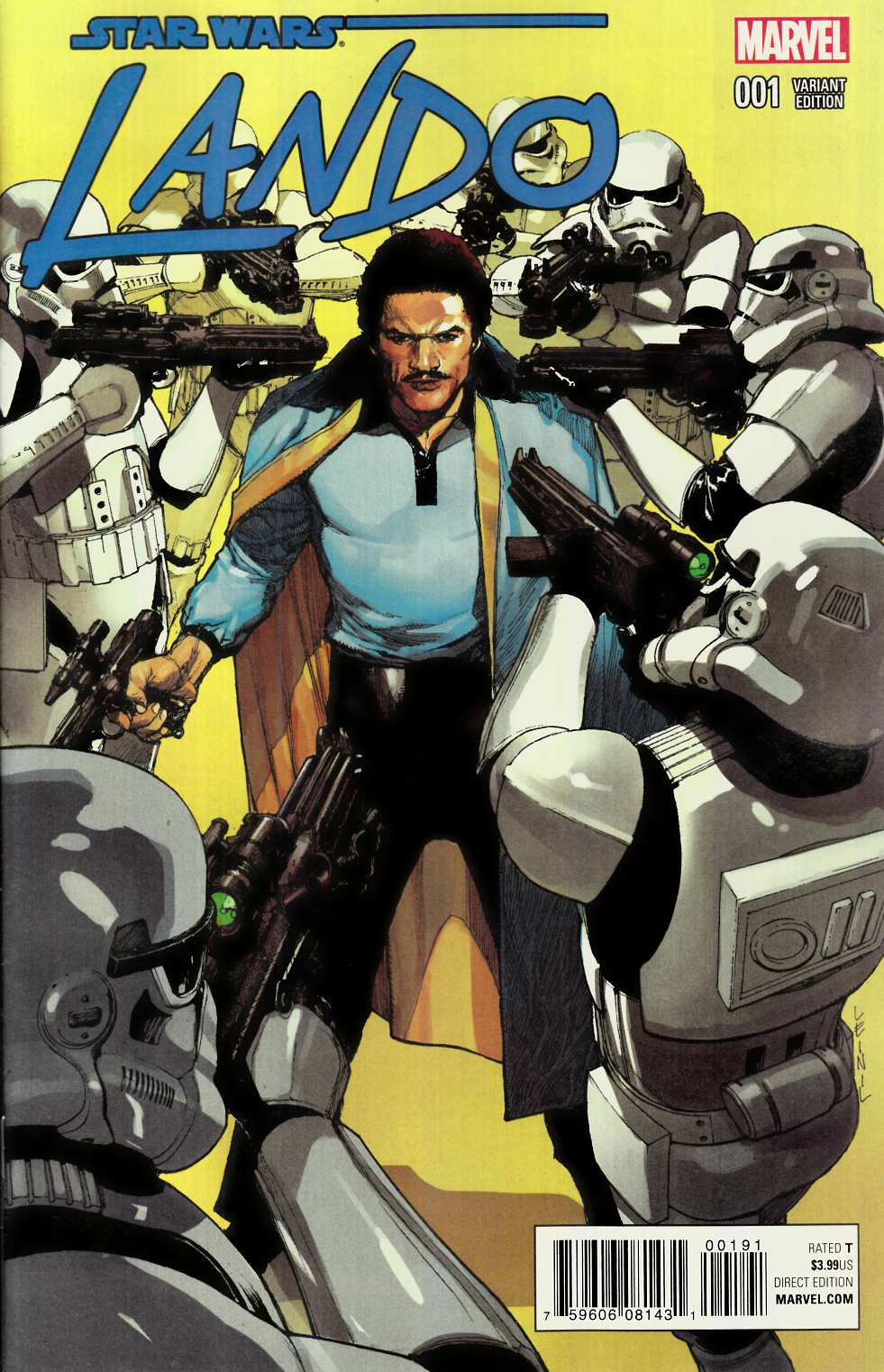 Star Wars Lando #1 Yu Variant Cover [Marvel Comic] LARGE