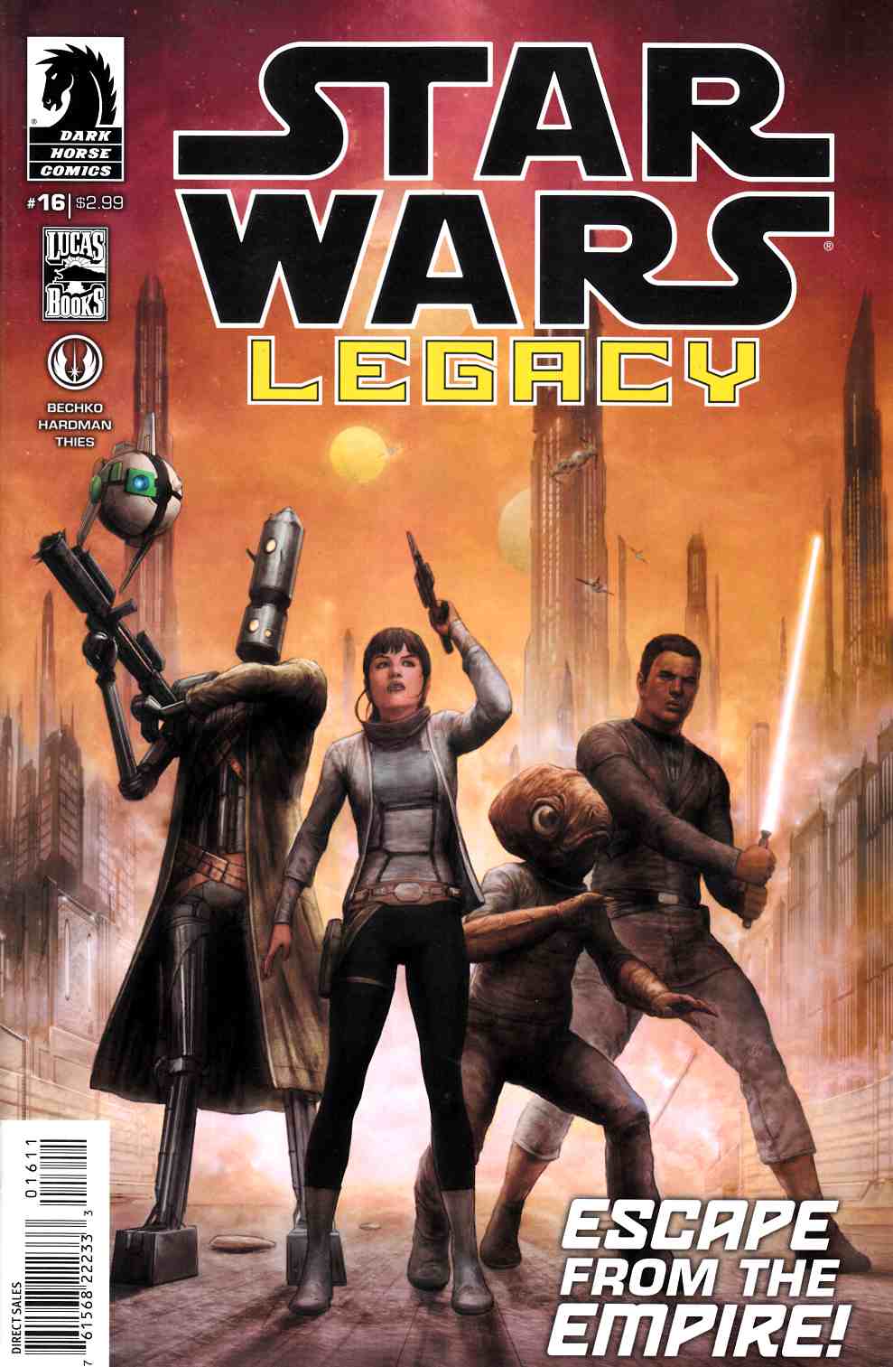 Star Wars Legacy II #16 Near Mint (9.4) [Dark Horse Comic] THUMBNAIL