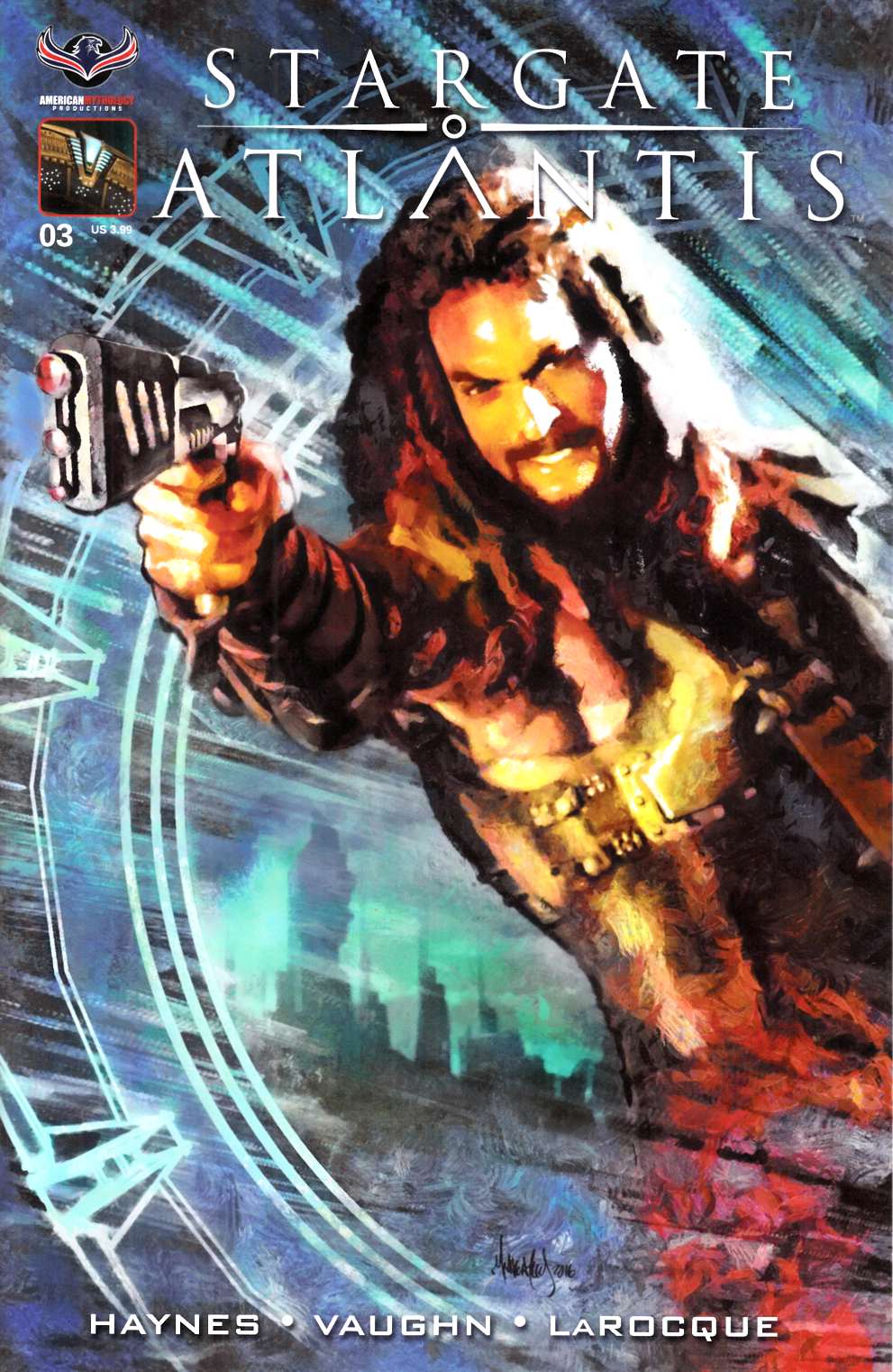 Stargate Atlantis Back to Pegasus #3 [American Myth Comic] THUMBNAIL