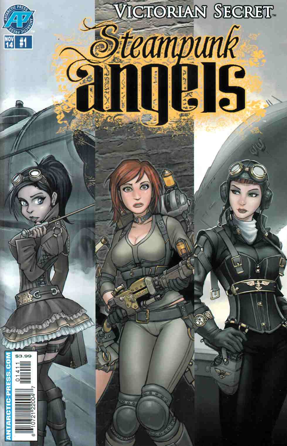 Victorian Secret Steampunk Angels #2 (2014) [Antarctic Press Comic] LARGE