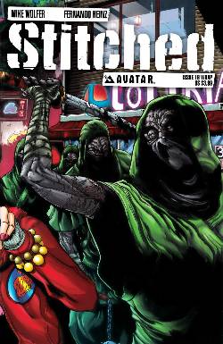 Stitched #16 Wrap Cover [Comic] LARGE