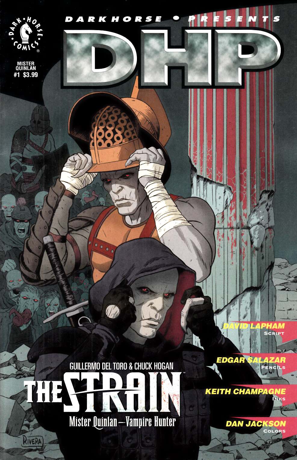 Strain Mr Quinlan Vampire Hunter #1 Rivera 30th Anniversary Cover [Dark Horse Comic] LARGE