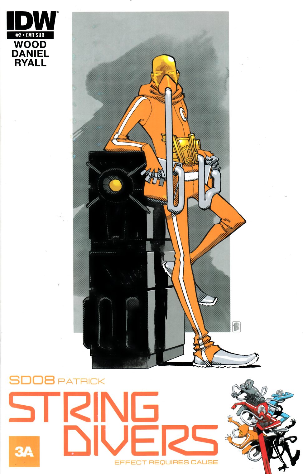 String Divers #2 Subscription Cover [IDW Comic] THUMBNAIL