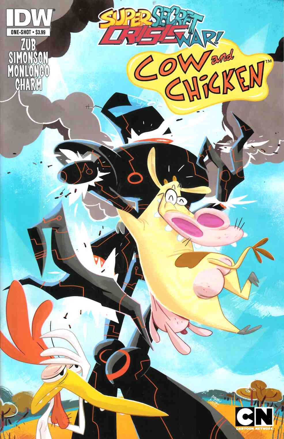 Super Secret Crisis War Cow & Chicken #1 [IDW Comic] THUMBNAIL