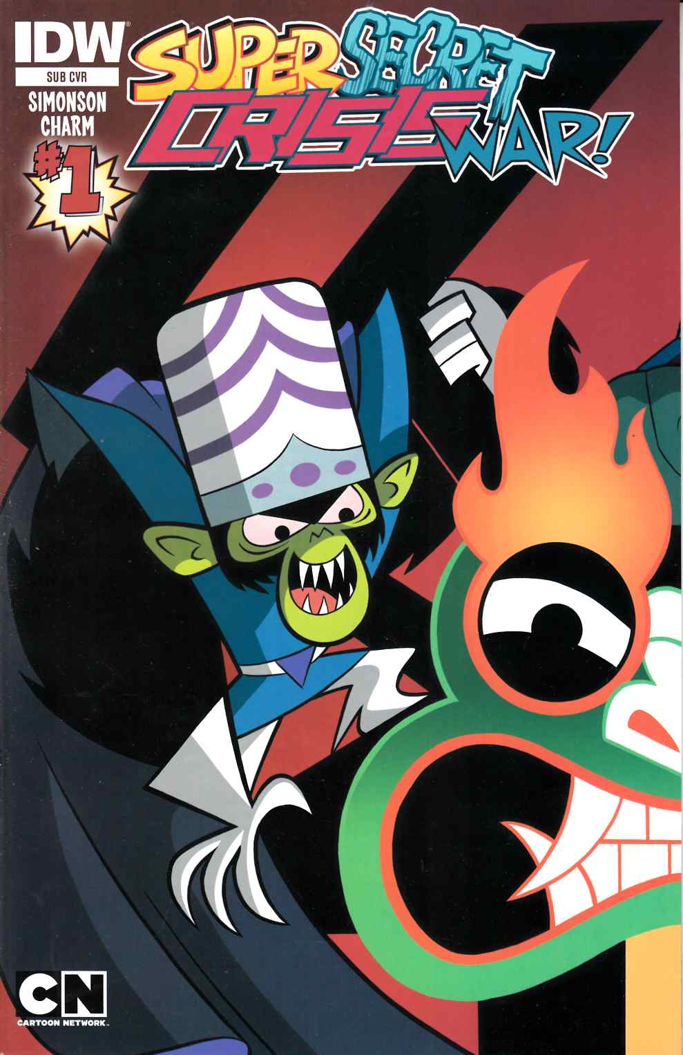 Cartoon Network Super Secret Crisis War #1 Subscription Cover [Comic] LARGE