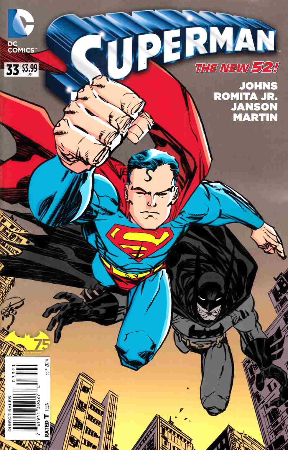 Superman #33 Batman 75th Variant Cover [Comic] THUMBNAIL