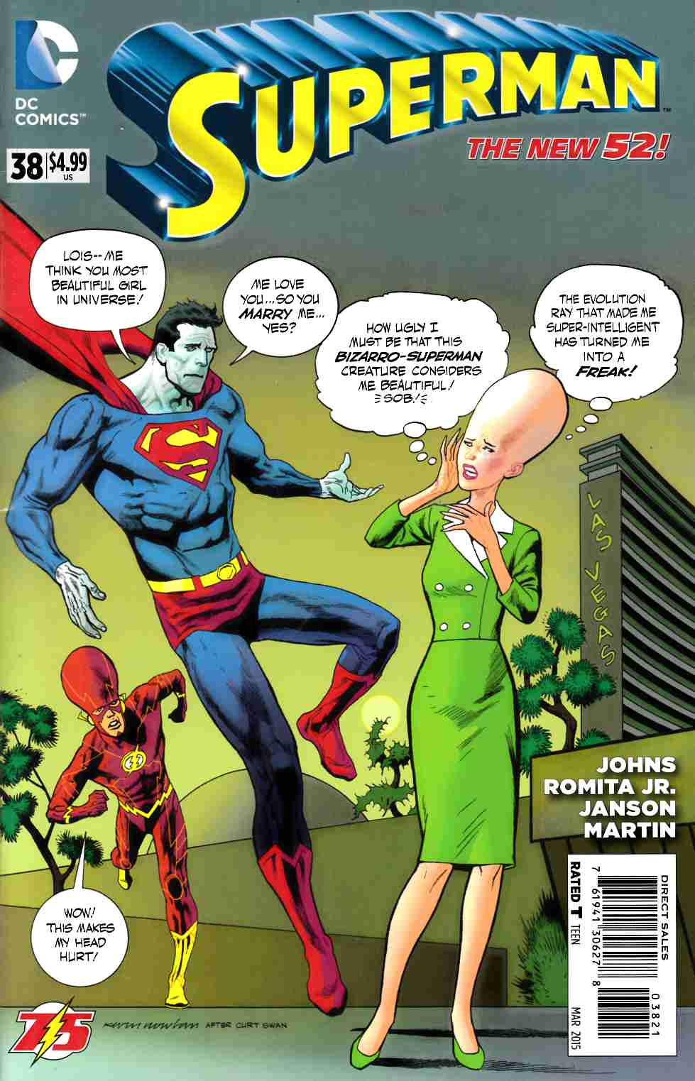 Superman #38 Flash 75th Variant Cover [DC Comic] THUMBNAIL