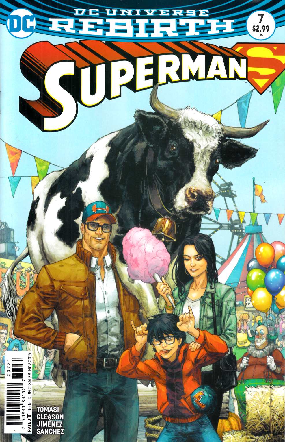 Superman #7 Rocafort Variant Cover [DC Comic] LARGE