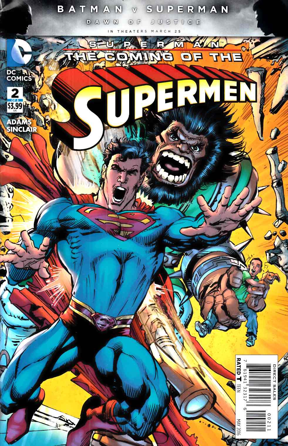 Superman the Coming of the Supermen #2 [DC Comic] THUMBNAIL