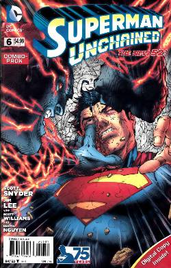 Superman Unchained #6 Combo Pack Near Mint (9.4) [DC Comic] LARGE