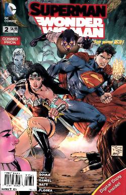 Superman Wonder Woman #2 Combo Pack [Comic] LARGE