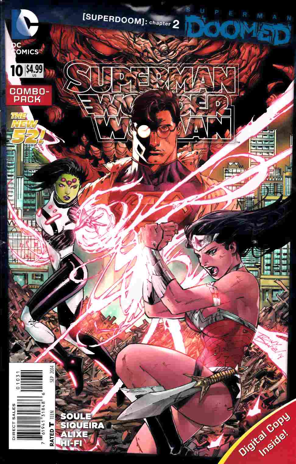Superman Wonder Woman #10 Combo Pack [DC Comic] LARGE