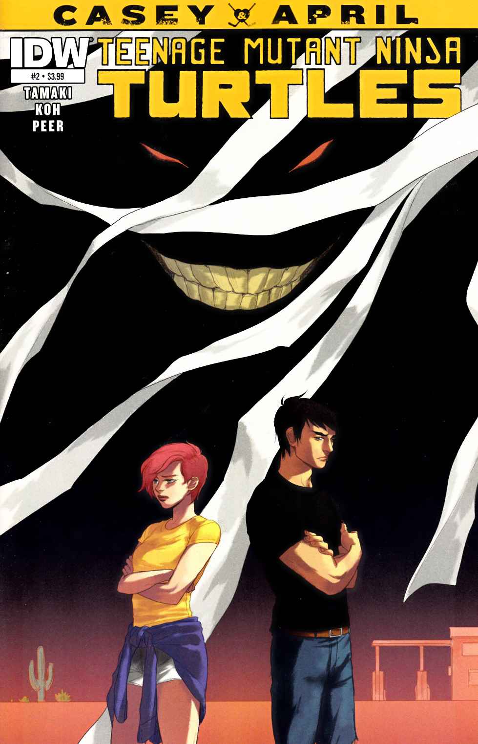 TMNT Casey & April #2 [IDW Comic] LARGE