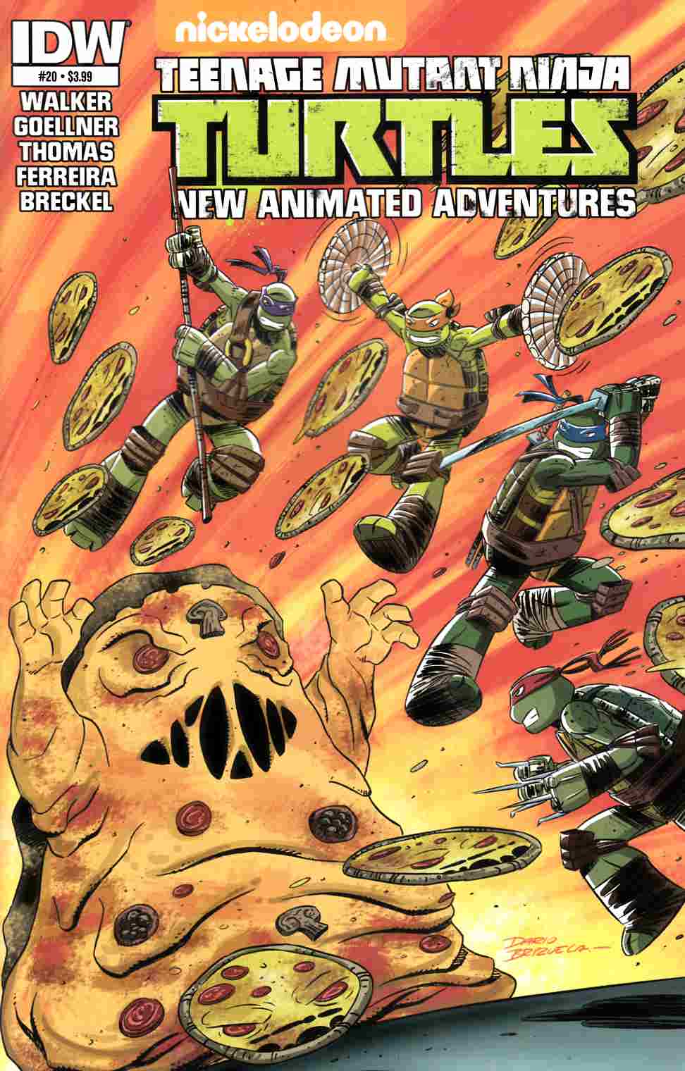 TMNT New Animated Adventures #20 [IDW Comic] THUMBNAIL