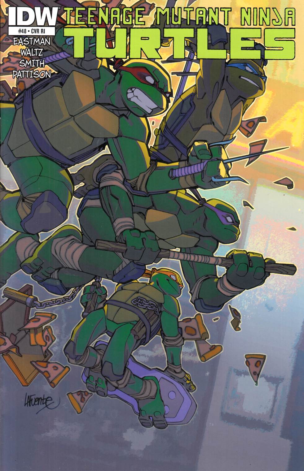 Teenage Mutant Ninja Turtles Ongoing #48 Cover RI [IDW Comic] LARGE