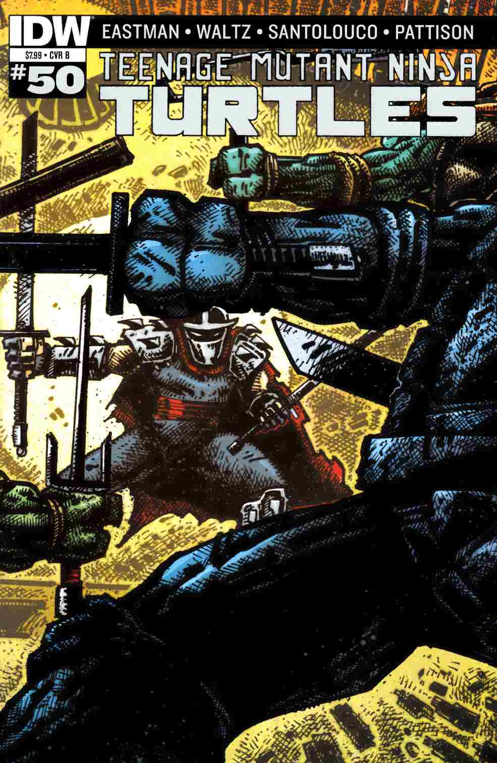 Teenage Mutant Ninja Turtles Ongoing #50 Cover B [IDW Comic] LARGE