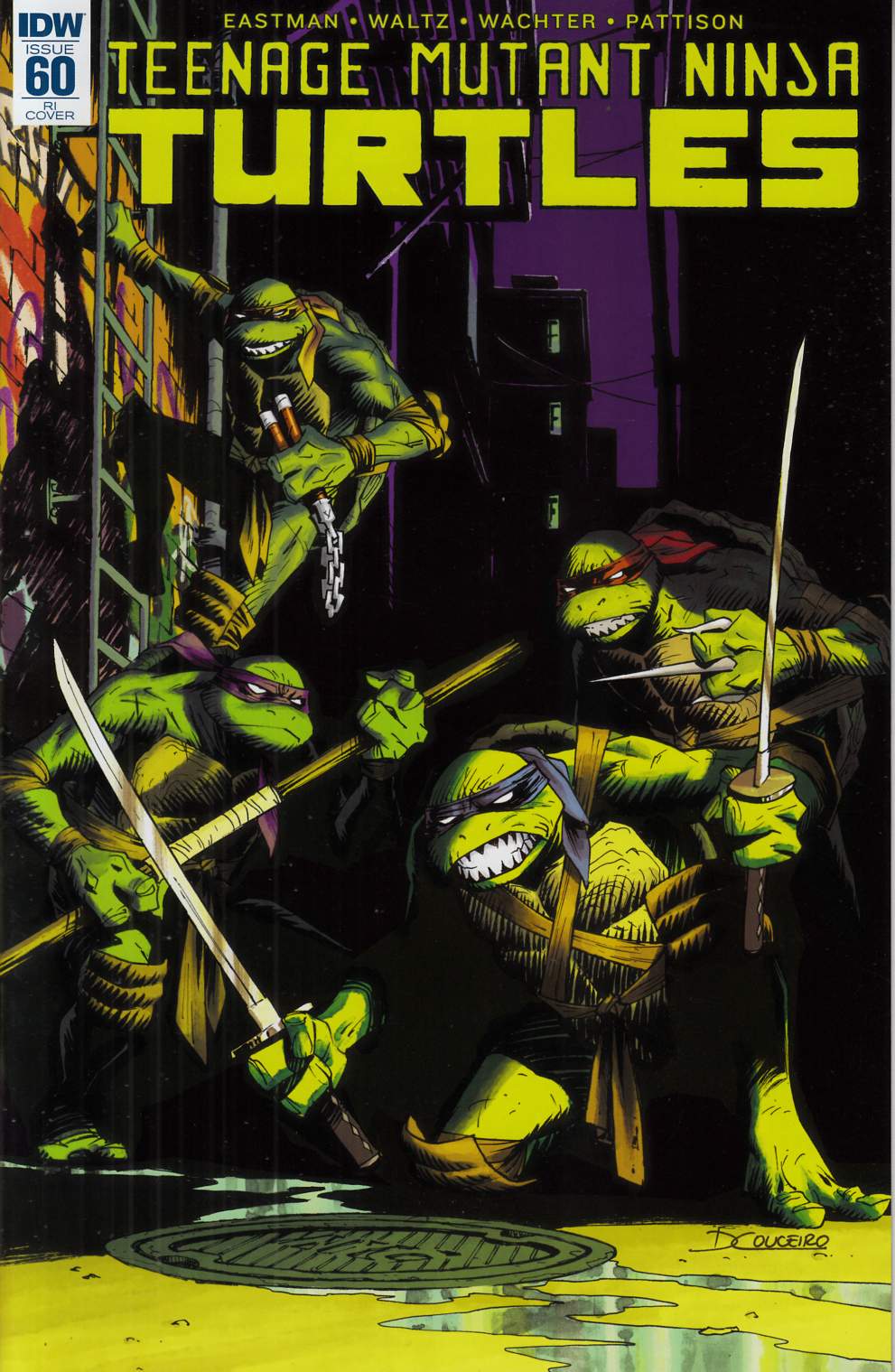 Teenage Mutant Ninja Turtles Ongoing #60 Cover RI [IDW Comic] THUMBNAIL