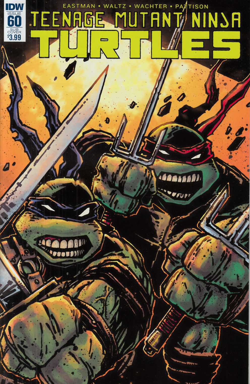 Teenage Mutant Ninja Turtles Ongoing #60 Subscription Cover [IDW Comic ...