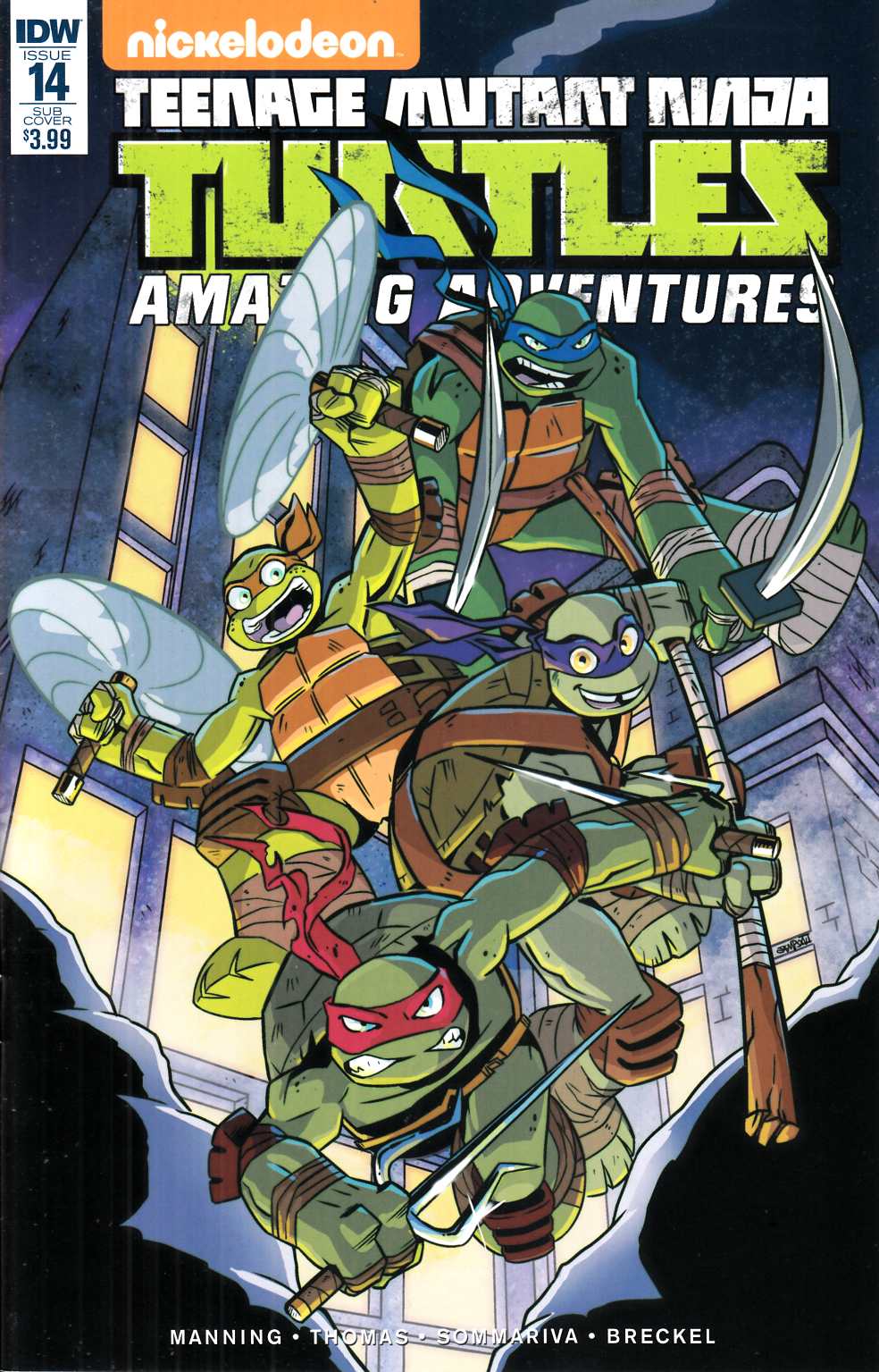 TMNT Amazing Adventures #14 Subscription Cover [IDW Comic] THUMBNAIL