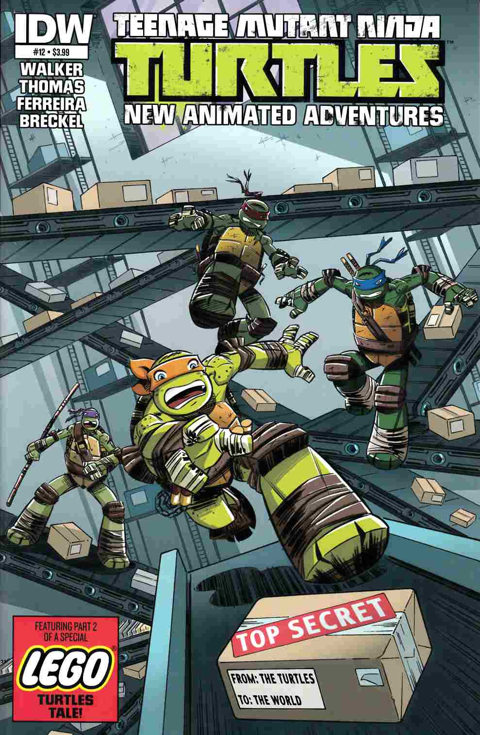 TMNT New Animated Adventures #12 [Comic] THUMBNAIL