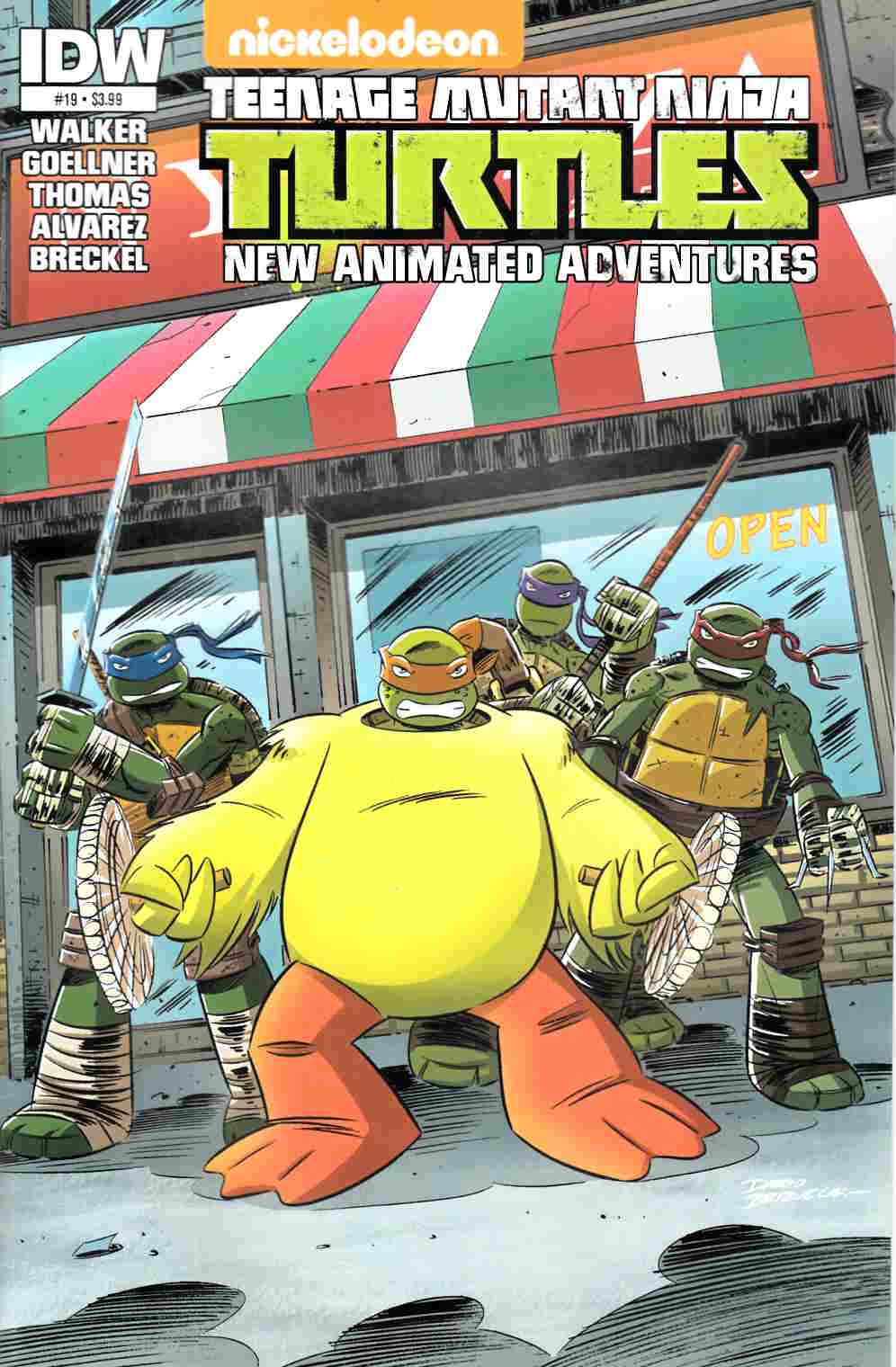 Teenage Mutant Ninja Turtles New Animated Adventures #19 [IDW Comic] THUMBNAIL