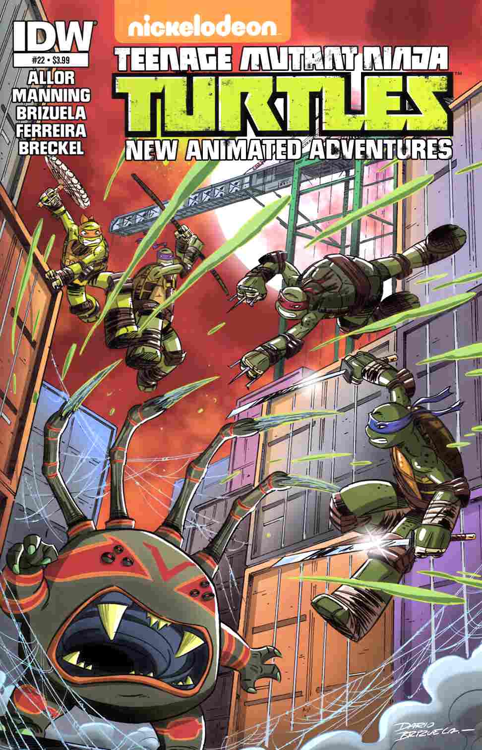 TMNT New Animated Adventures #22 [IDW Comic] THUMBNAIL