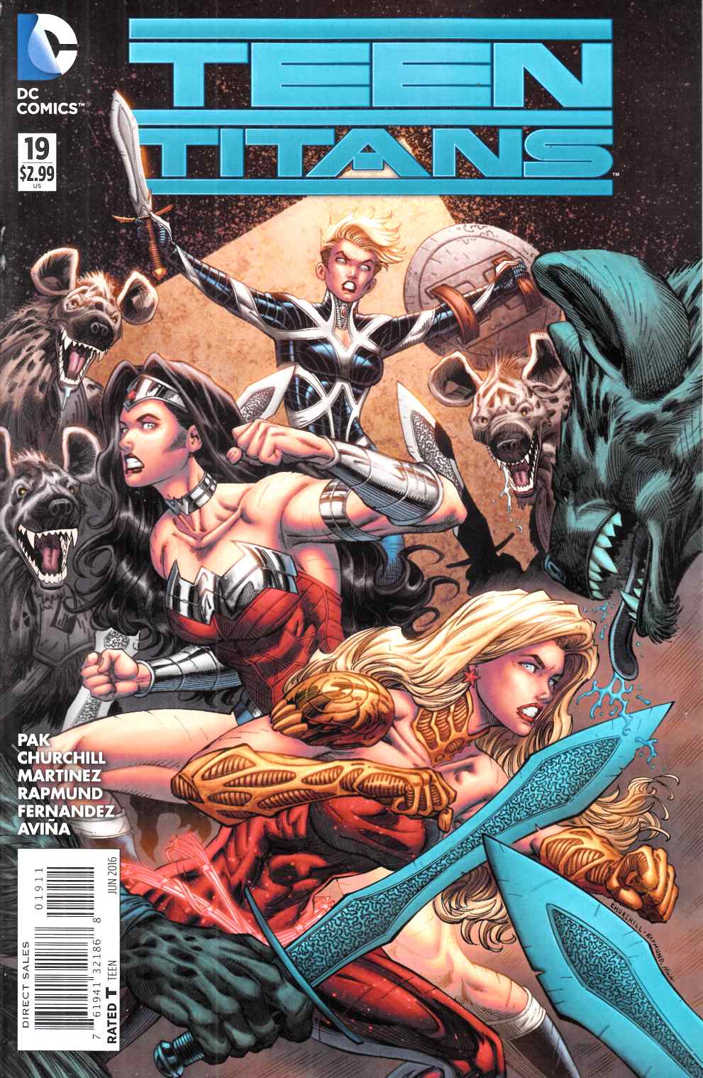 Teen Titans #19 [DC Comic] LARGE