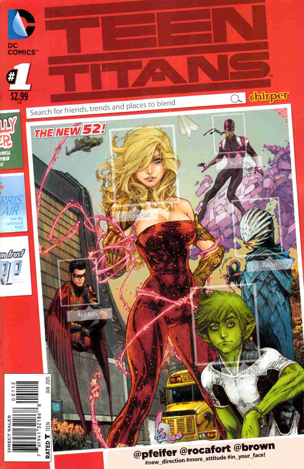 Teen Titans #1 Second Printing [DC Comic] THUMBNAIL