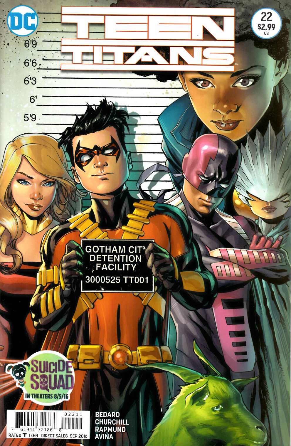 Teen Titans #22 [DC Comic] LARGE