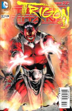 Teen Titans #23.1 Trigon 3-D Edition Near Mint (9.4) [DC Comic] LARGE