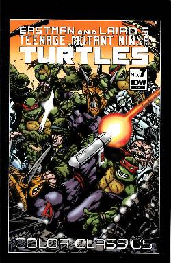 teenage mutant ninja turtles color classics 7 comic