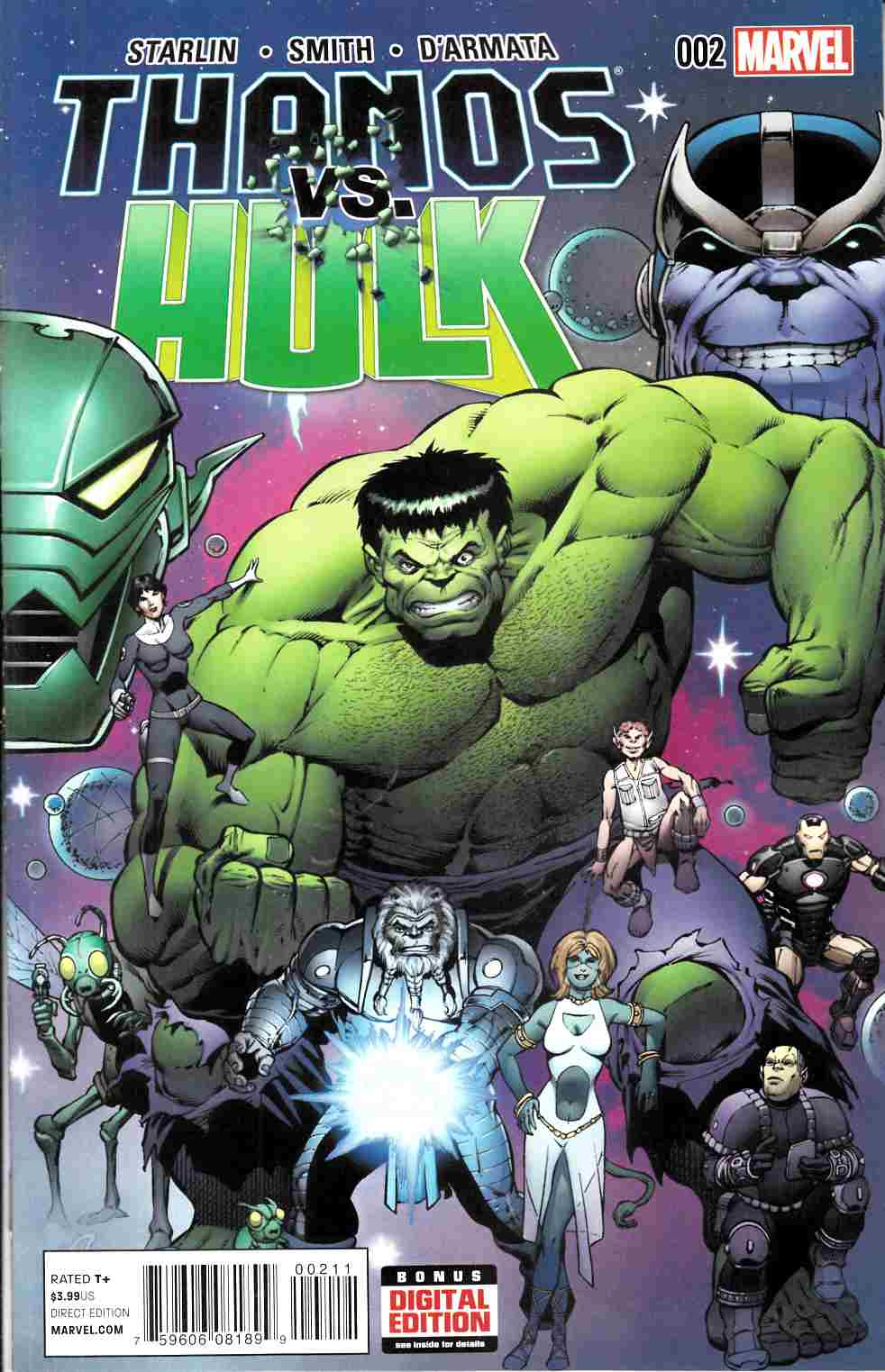 Thanos Vs Hulk 2 Marvel Comic