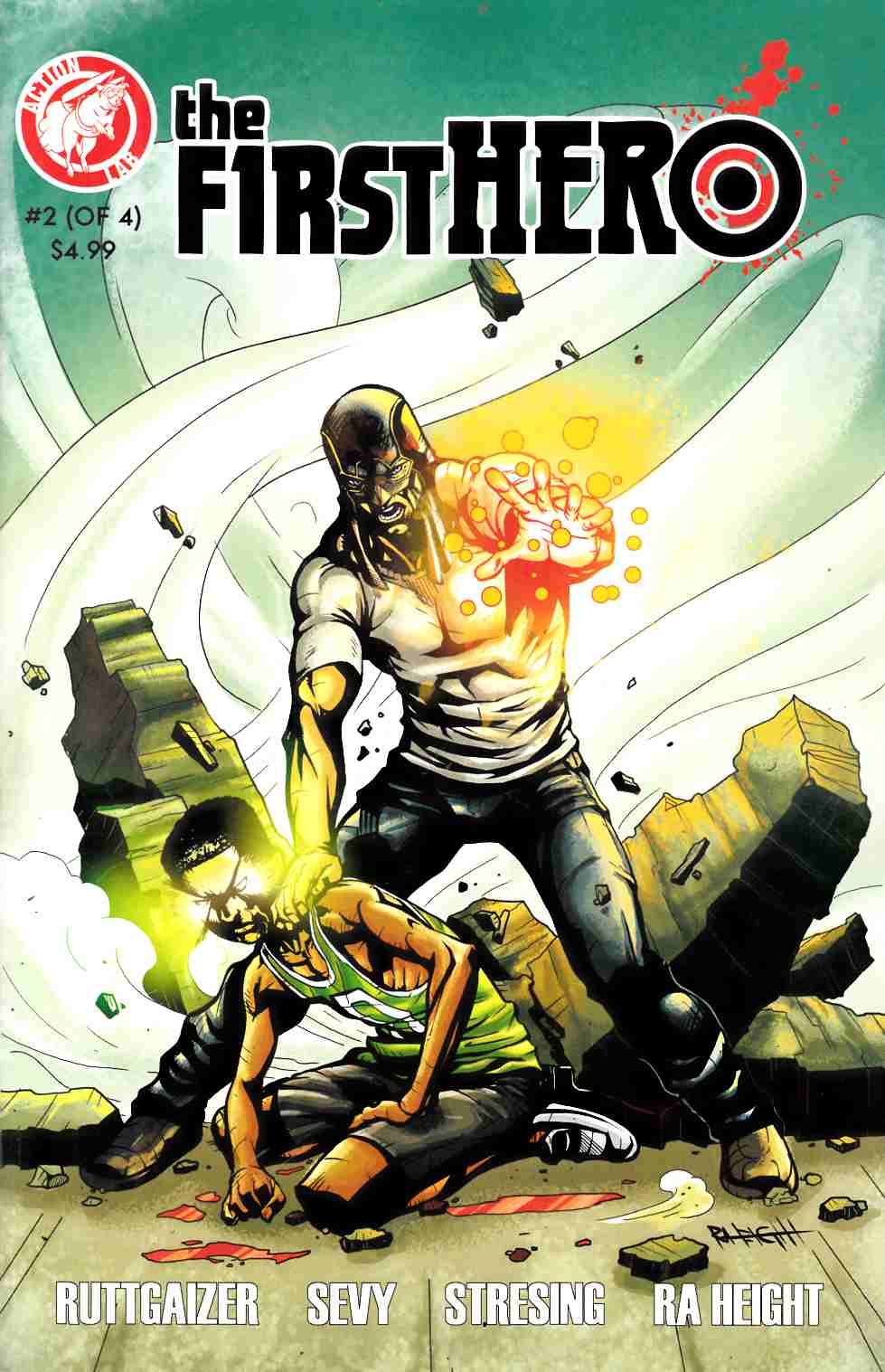F1Rst Hero #2 Height Variant Cover [Action Lab Comic] LARGE