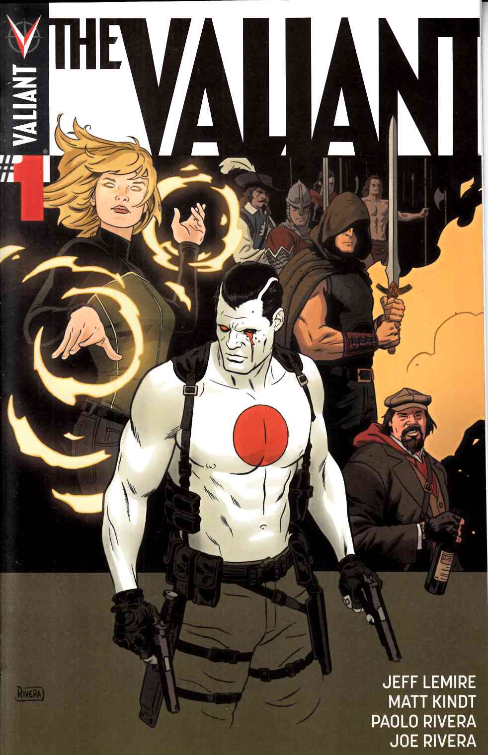 The Valiant #1 Cover A- Rivera [Valiant Comic] THUMBNAIL