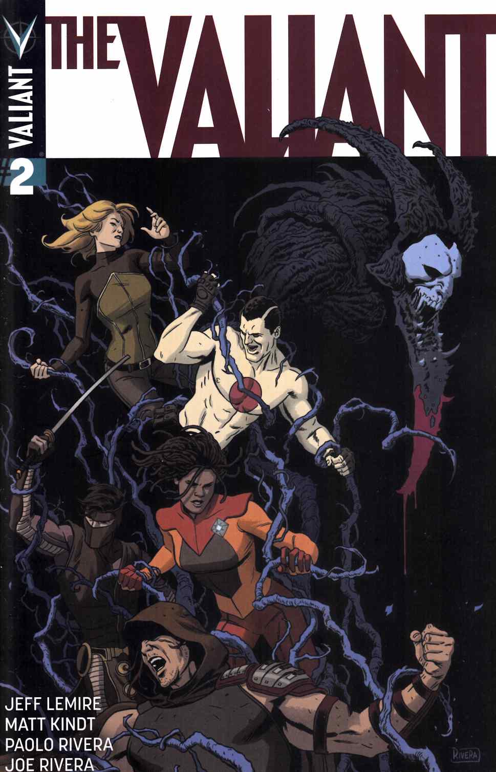 The Valiant #2 Second Printing [Valiant Comic] LARGE