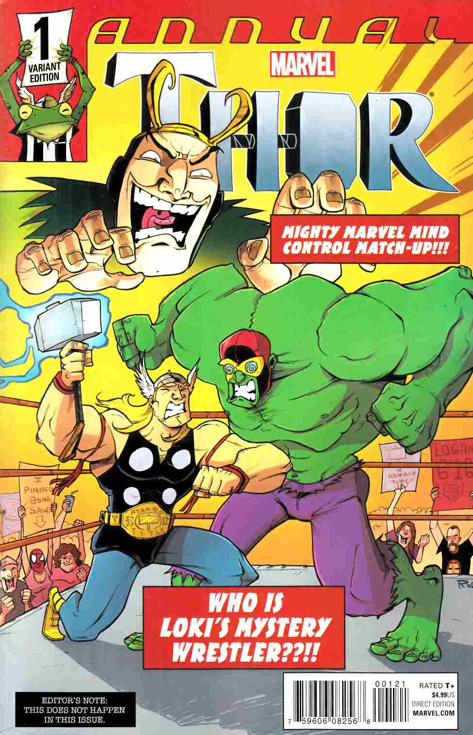 Thor Annual #1 Guillroy Variant Cover [Marvel Comic] THUMBNAIL